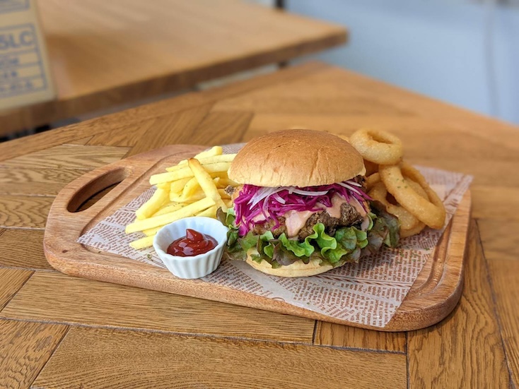 チキンバーガー